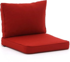 Loungekussen Tuin | Rood | Dralon | Madison | 60x60cm | Kees Smit Tuinmeubelen