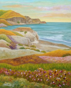 Ilustratie Prairie By the Sea, Angeles M. Pomata, (30 x 40 cm)