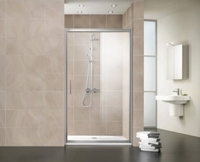 HSK Favorit Nova douchedeur schuif 120x185cm Chroom/Helder glas