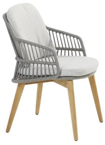 4 Seasons Outdoor Ancora dining chair Teak Silver Grey SALE  Tuinstoel    antraciet weerbestendig