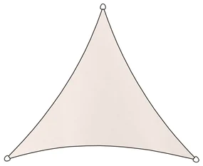Livin'outdoor Schaduwdoek Livigno Oxford 5x5x5 m polyester taupe