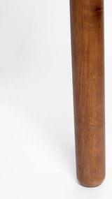 Design Eettafel Walnoot 160x90 Cm - 160 X 90cm.