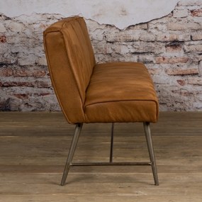 Tower Living Bank 185cm Cognac Belmonte