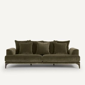 Bank van fluweel linnen, Armento