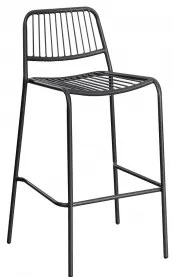 Elton Stapelbare Hoge Tuinkruk Zwarte Koolstof & ↑75 Cm - Sklum