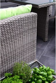 Garden Impressions Jaru lounge dining set -	extra luxe kussens