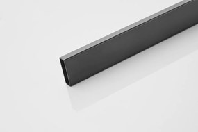 Saniclear Redro stabilisatiestang 100cm incl. muur- en wandbevestiging zwart mat