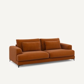 4-zits slaapbank in linnen fluweel, MARSILE