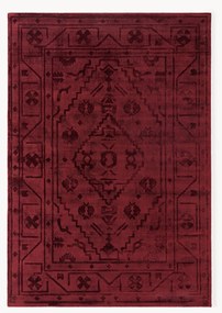 Handgeweven viscose vloerkleed Shaila