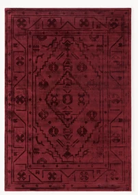 Handgeweven viscose vloerkleed Shaila