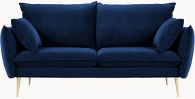Fluwelen bank Elio (2-zits), B 158 cm