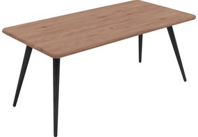 Goossens Eettafel Bjarte, Rechthoekig 180 x 90 cm