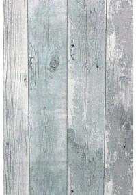 Noordwand Topchic Behang Wooden Planks grijs en blauw