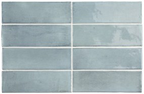 Jabo Premium Koko wandtegel 15x5cm lichtblauw glans