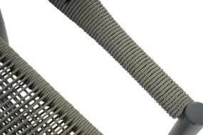 Tuinstoel Rope Grijs-antraciet De Laan Granada