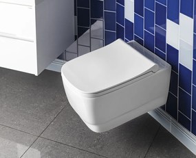 Sapho Bello randloos toilet wit 35x53cm