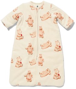 HEMA Baby Slaapzak Padded Velvet Beren Gebroken Wit (gebroken wit)