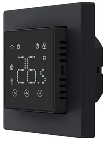 Saniclear Glow elektrische vloerverwarming 1.5m² met zwarte Wifi thermostaat