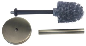 Crosswater MPRO reserve toiletborstel met steel voor de PRO025FV2 / PRO025F geborsteld messing (goud) PROBRUSHF