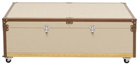 Kare Design Venezia Koffer Salontafel Op Wielen - 120 X 75cm.