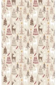 Kleden Beige Mani Textile  Tapijt binnen Kerstmis