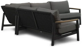 Hoek loungeset 6 personen Aluminium/Rope Grijs  Coco Ralph/Riviera