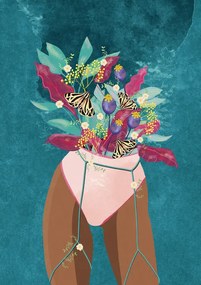 Ilustratie Feel florish, Raissa Oltmanns