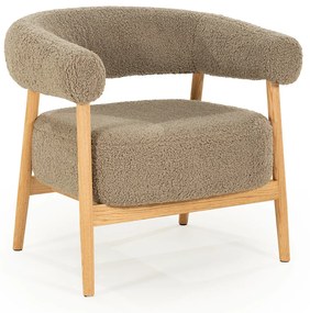 Fauteuil Eiken Frame Taupe