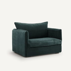 Fauteuil XL in fluweel, Neo Chiquito