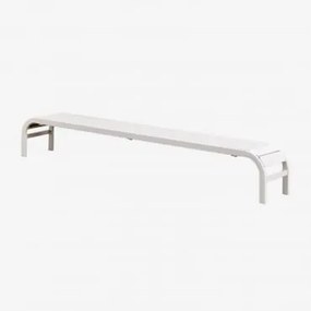 Bijzettafel Voor Ligstoel Van Staal Marietta Gardenia Wit - Sklum