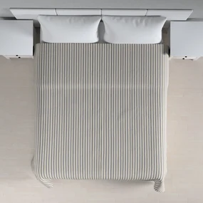 Dekoria Sprei, marineblauw-ecru