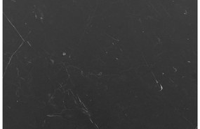 Goossens Excellent Salontafel Cipressen rond, keramiek zwart, modern design, 60 x 36 x 60 cm