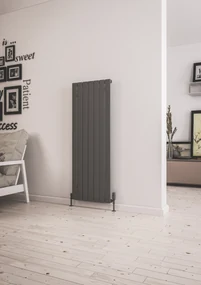 Eastbrook Addington type 10 radiator 50x140cm staal 1055W antraciet