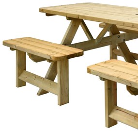 Picknicktafel Belfast XL 240 - Open instap
