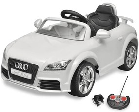 vidaXL Elektrische auto Audi TT RS met afstandsbediening wit