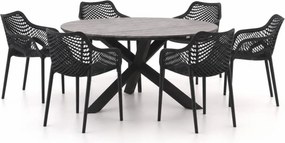 Diningset Forza  | 6 personen | Tuinset polywood | 7-delig | Kees Smit Tuinmeubelen