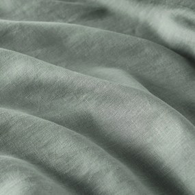 Verduisteringsgordijn van gewassen linnen, met gerimpelde bies en wave, ONEGA