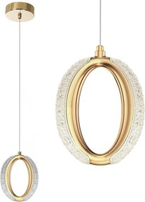 Kristallen Hanglamp LED G114-1CP Złota