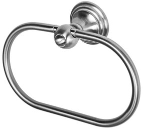 Haceka Allure Handdoekring - ovaal - geborsteld RVS 1208470