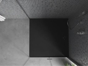 Mexen Amon vierkante douchebak SMC 100 x 100 cm, zwart - 4F701010
