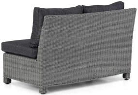 Dining Loungeset 5 personen Wicker Grijs  Garden Collections Lusso