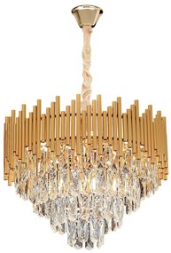 Hanglamp met kristallen G062-CP 50CM GOLD