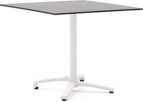Inklapbare tafel Bellagio | Vierkant | Tuintafel Kunststof | 80x80cm | 2 personen | Kees Smit Tuinmeubelen