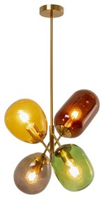 Kare Design Balloon Dance Design Hanglamp Gekleurd Glas