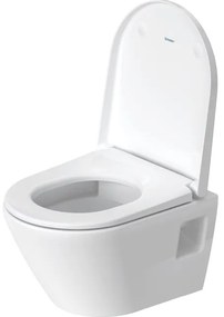 Duravit D-Neo wandtoilet met zitting 37x48x40cm Wit Hoogglans 45870900a1