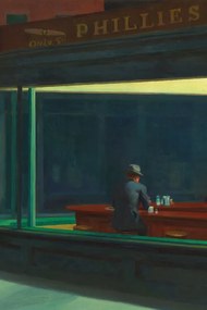 Kunstreproductie Nighthawks, Edward Hopper