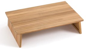 Lage outdoor tafel, acacia, Brut