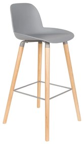 Zuiver Albert Kuip Extra Hoge Barkruk Lichtgrijs