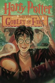 Kunstafdruk Harry Potter - Goblet of Fire book cover
