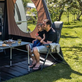 Travellife Barletta stoel comfort L - donkergrijs